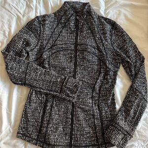 lululemon athletica Black and White Define Jacket